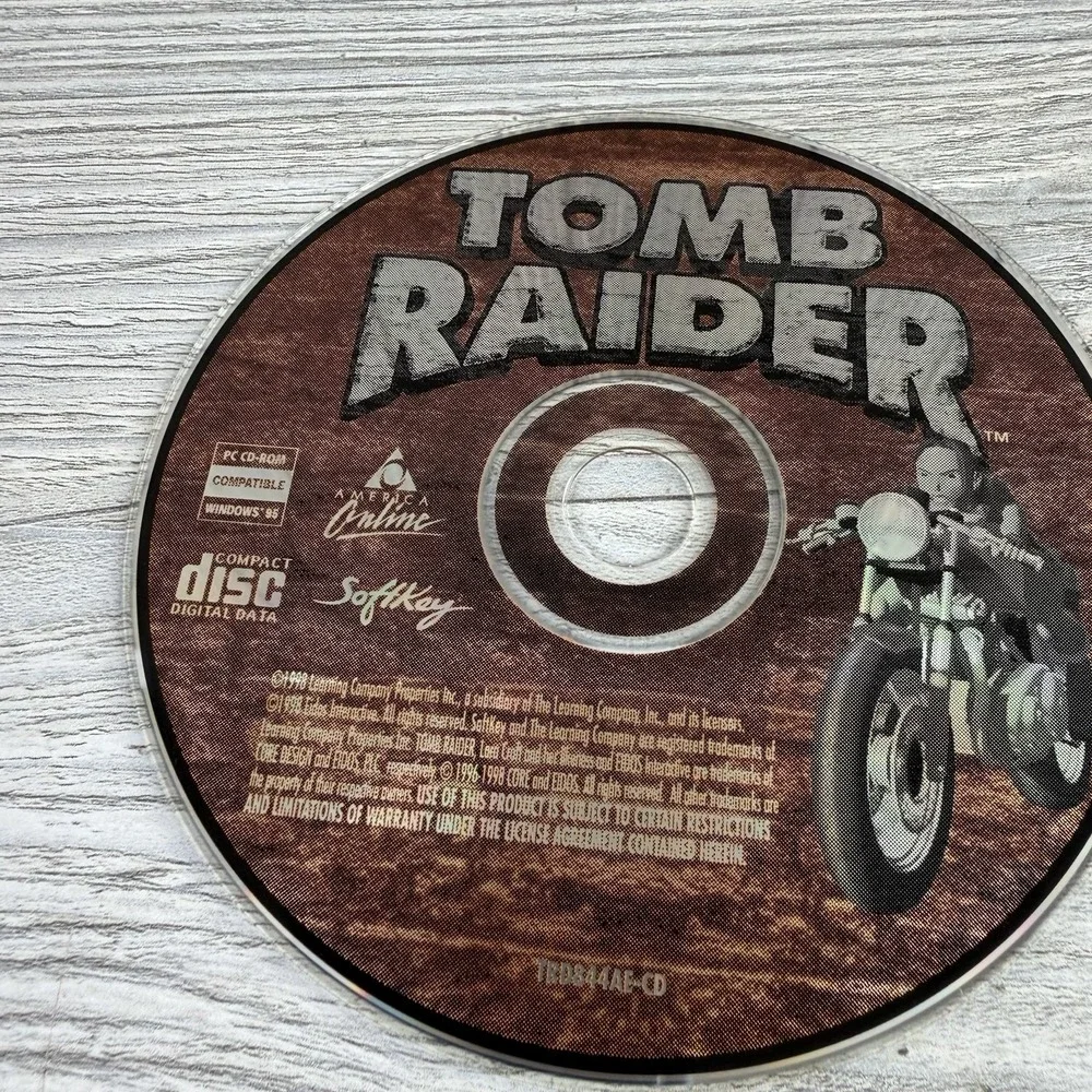 Tomb Raider (PC CD, 1998) Complete in Case Very Good Condition Eidos Tested